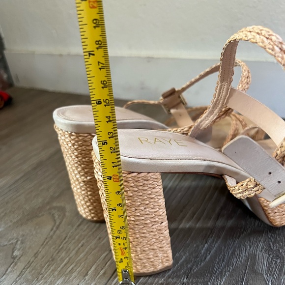 RAYE Tan Braided Platform Heels - Picture 4 of 8